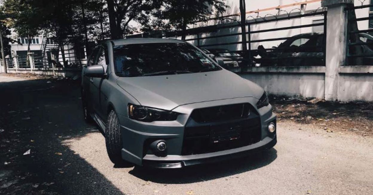 lepas beli mitsubishi lancer cash, haqiem rusli cadang buka bisnes burger