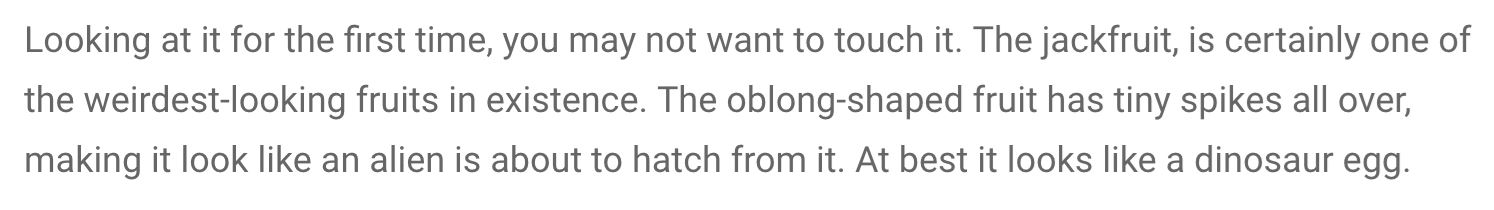 mat salleh pelik tengok buah nangka dan ingat tu telur dinasour