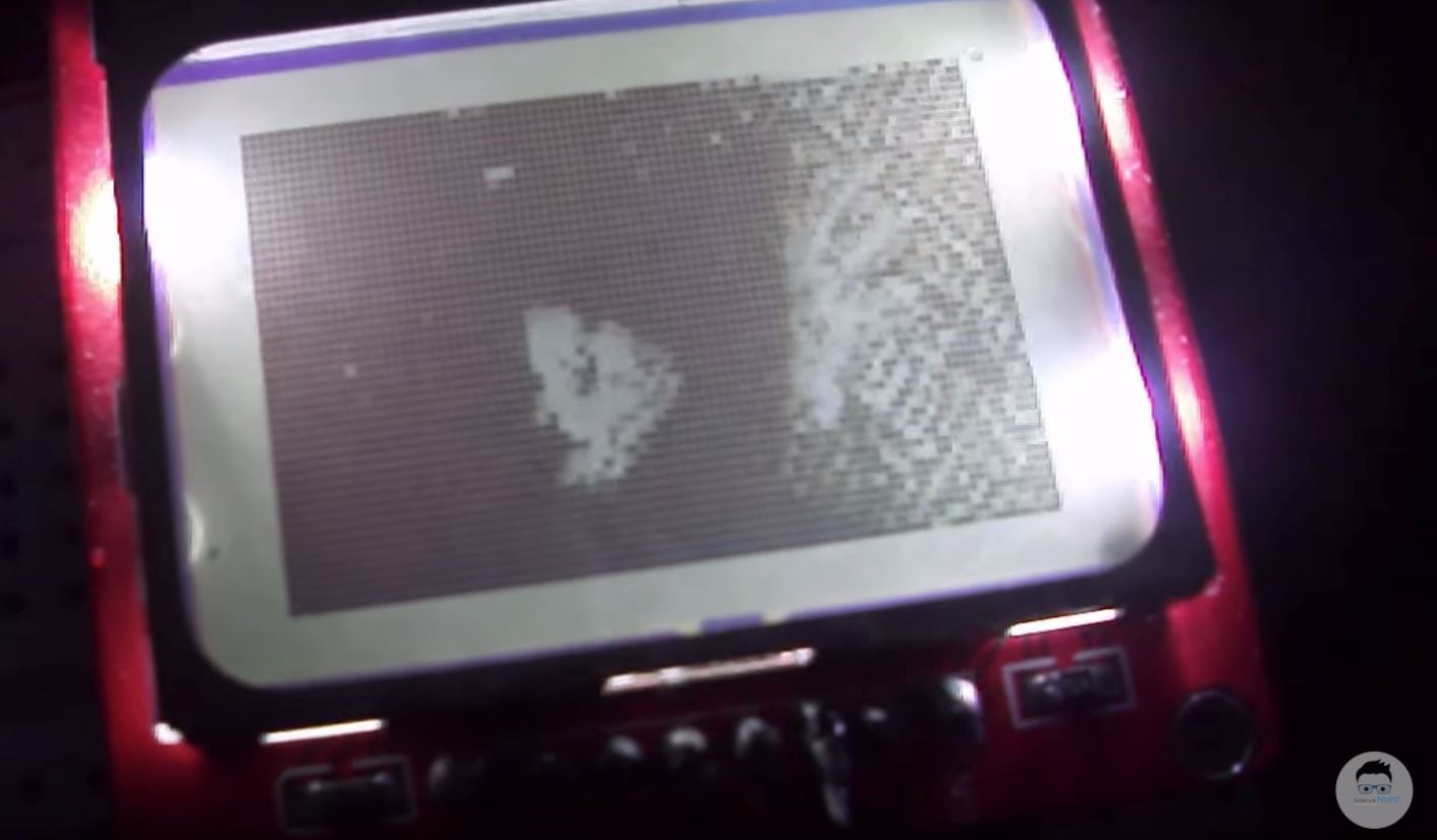 macam ni rupanya kalau tengok movie guna handphone lama