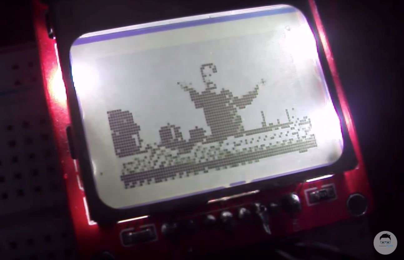 macam ni rupanya kalau tengok movie guna handphone lama