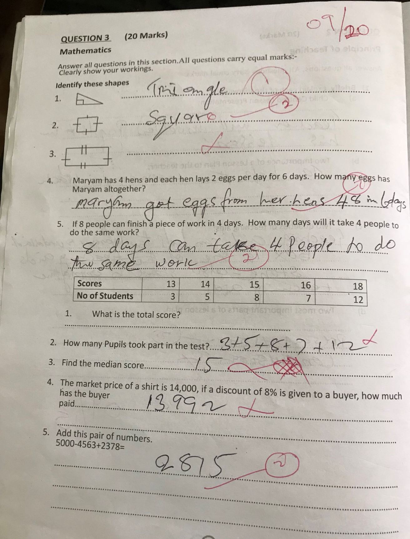 lebih 20,000 guru di pecat sebab tak boleh jawab soalan kanak-kanak 10 tahun