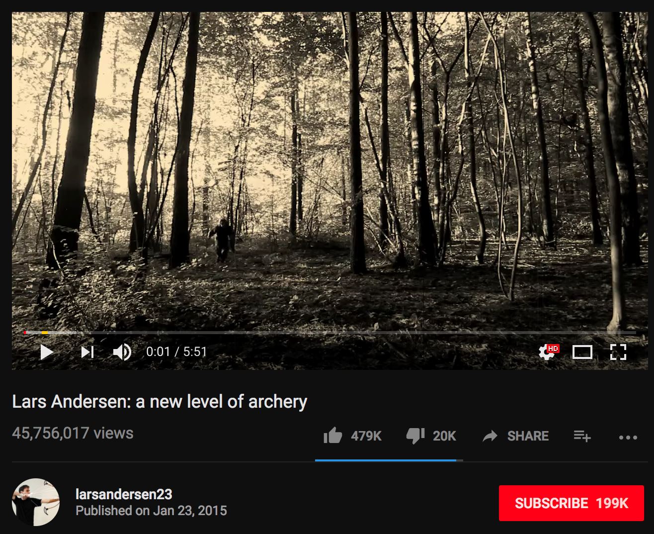 macam dalam filem, anak panah melencong elak halangan tepat kena sasaran