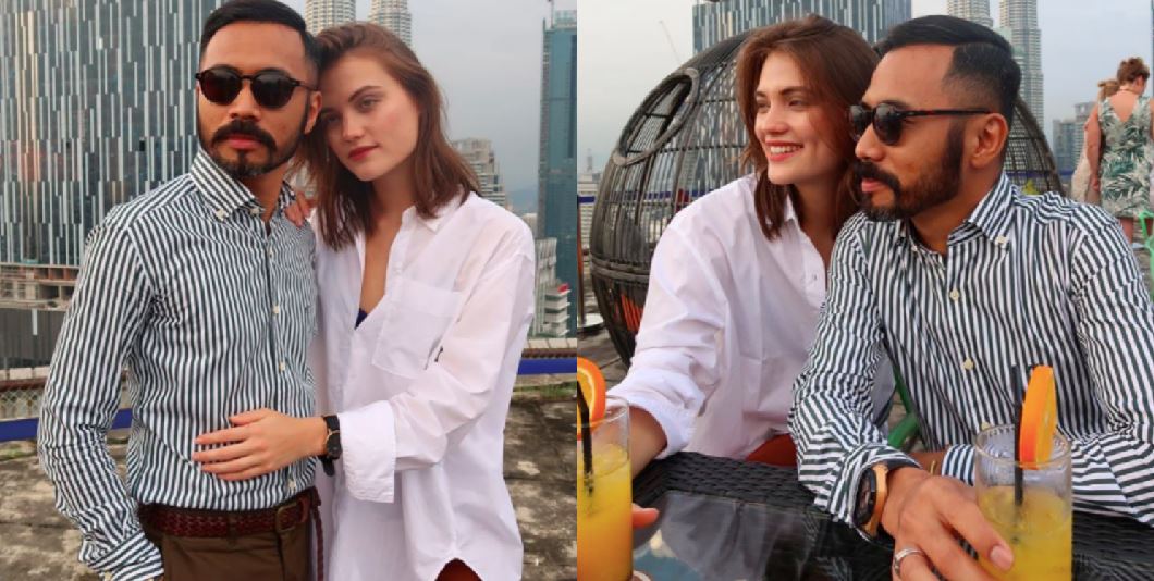 girlfriend model terkenal terbang ke malaysia sambut birthdya wak doyok