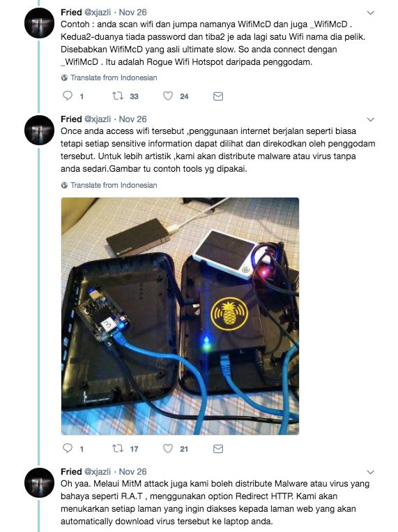 buka website penting guna public wifi ? ni risiko yang harus ditanggung 