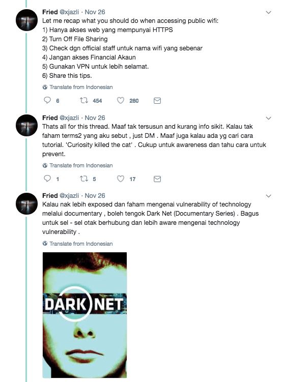 buka website penting guna public wifi ? ni risiko yang harus ditanggung 