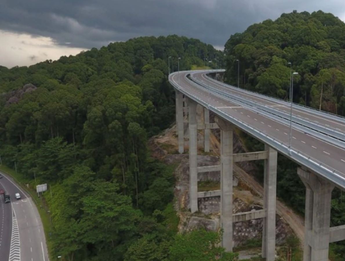 jambatan paling gayat kini di buka untuk kenderaan, pergi kl 30 minit je