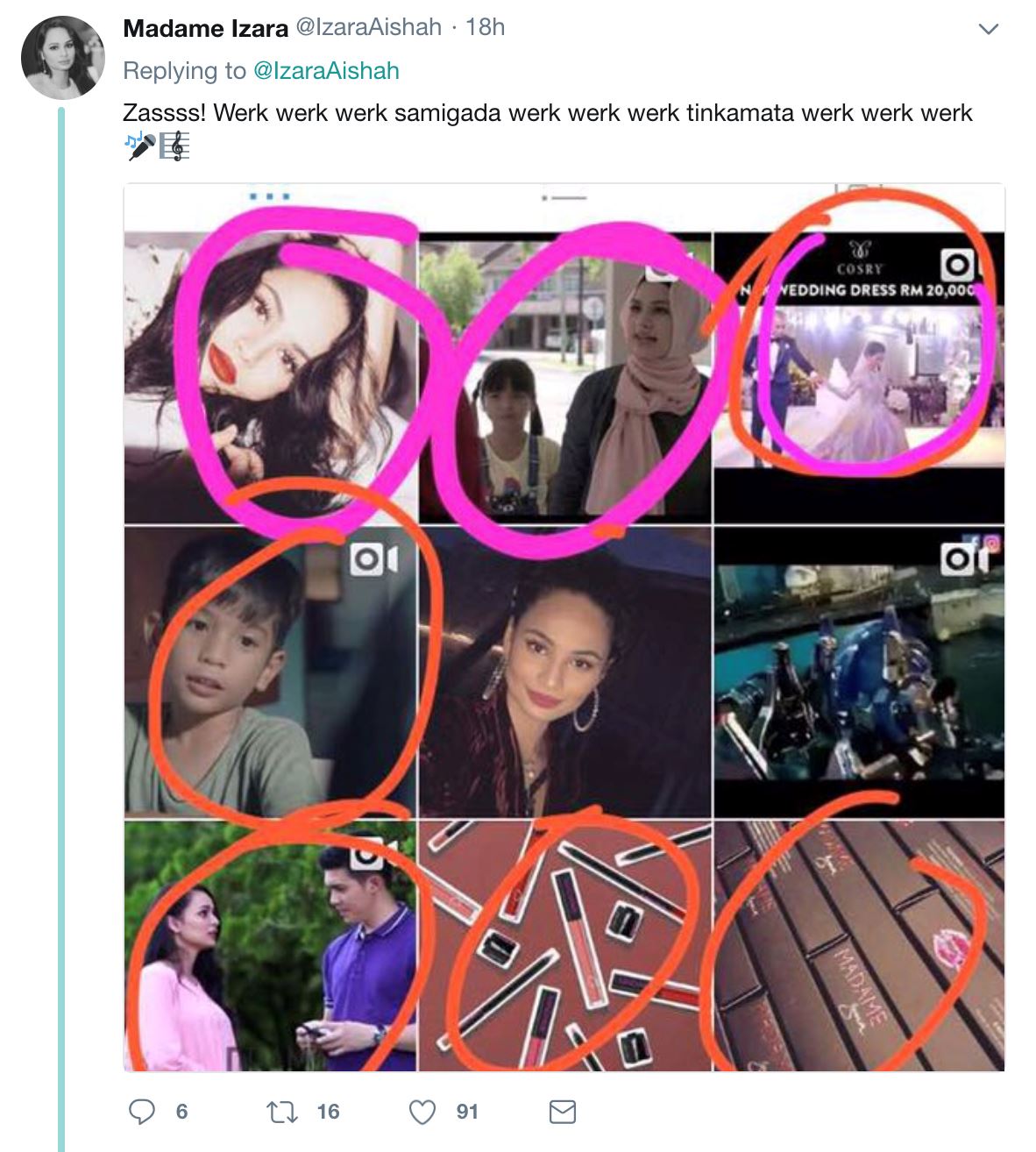 izara kurang terima tawaran berlakon sebab jarang update social media