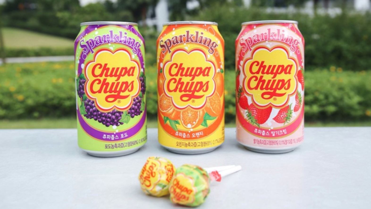 sebelum ni lolipop je, sekarang dah ada dalam bentuk air tin pula