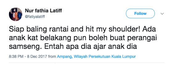 jangan sampai peluru aku sampai kat kau fatiya latiff diserang