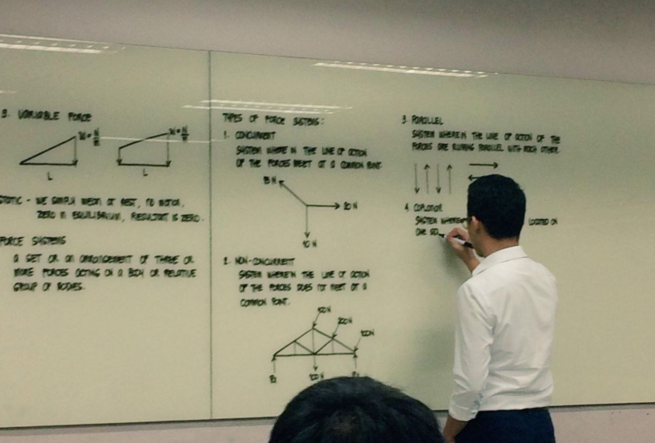 jarang ada lelaki boleh tulis kemas macam profesor ni