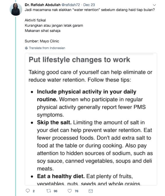 badan berlebih air dengan gemuk air sama ke ? ni jawapannya