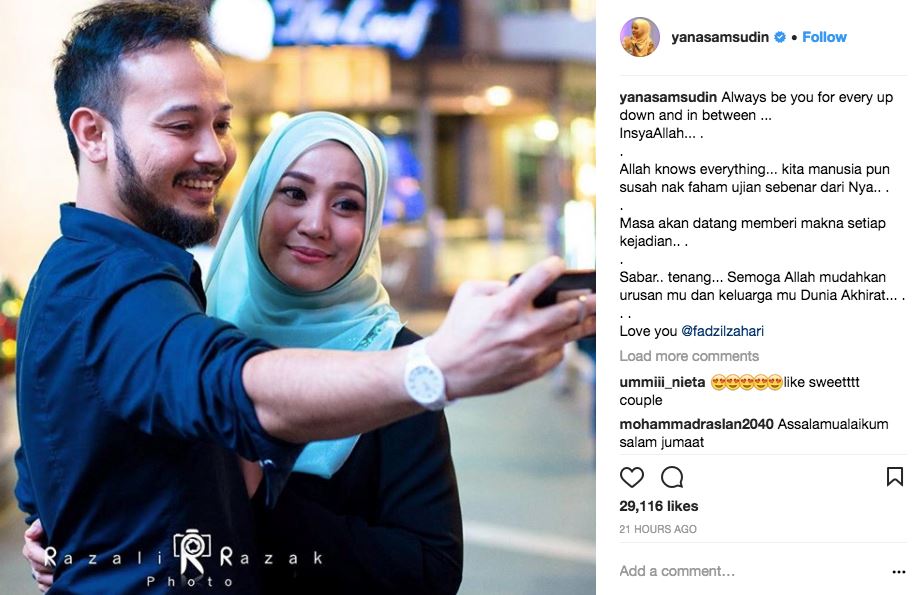 fasha sandha, beto kusyairy dan ramai rakan artis berikan semangat pada farid kamil dan keluarga