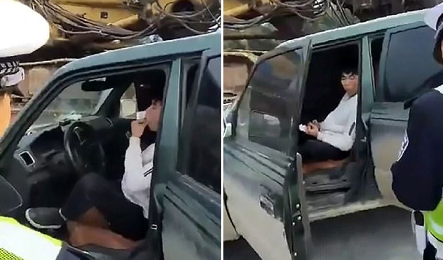 disebabkan tak nak kena saman, sanggup makan lesen memandu