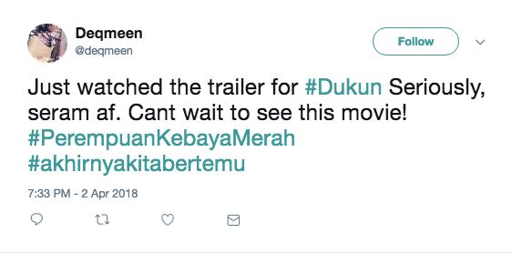dukun trending kat twitter, semua tak sabar nak tengok termasuk artis