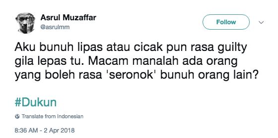 dukun trending kat twitter, semua tak sabar nak tengok termasuk artis