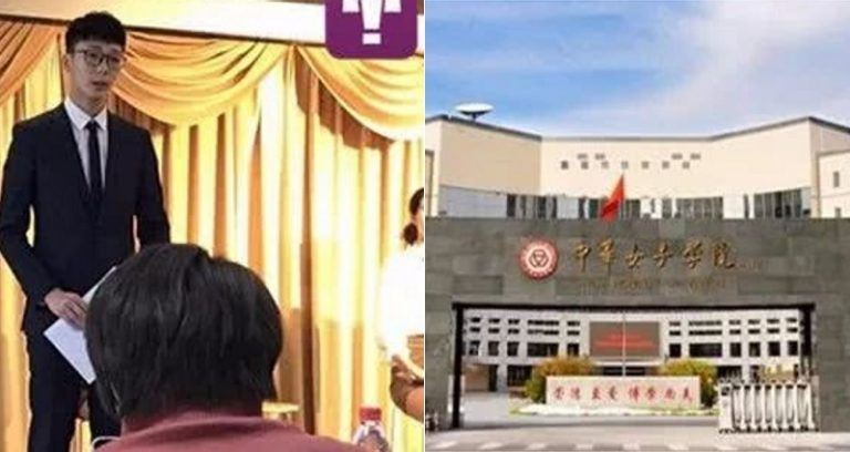 lelaki ni mohon masuk kolej khas untuk wanita sebab nak cari girlfriend