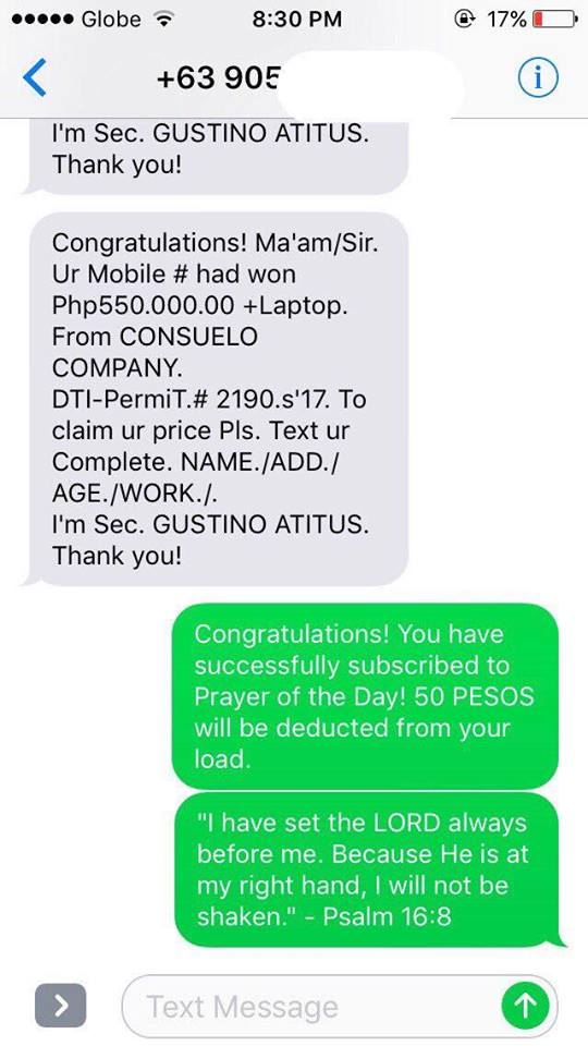 gadis ini tunjuk cara nak ajar scammer dari sms