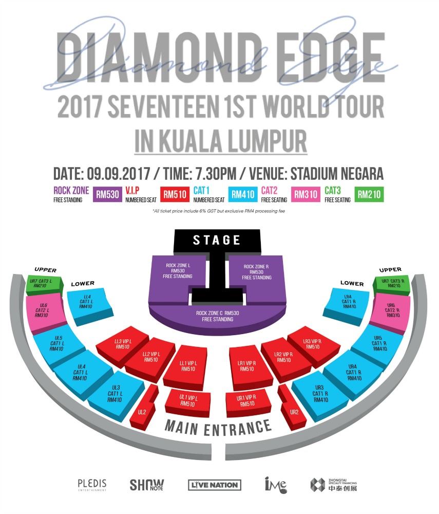 seventeen datang malaysia lah! 
