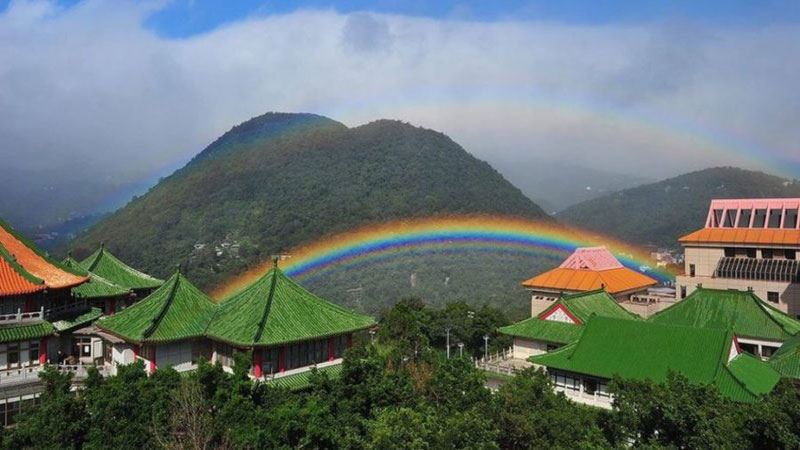 pelangi 9 jam di taiwan pecah rekod pelangi paling lama di dunia
