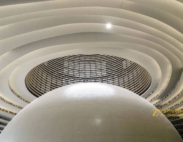 perpustakaan di china ni buat kita rasa nak duduk library lama-lama!