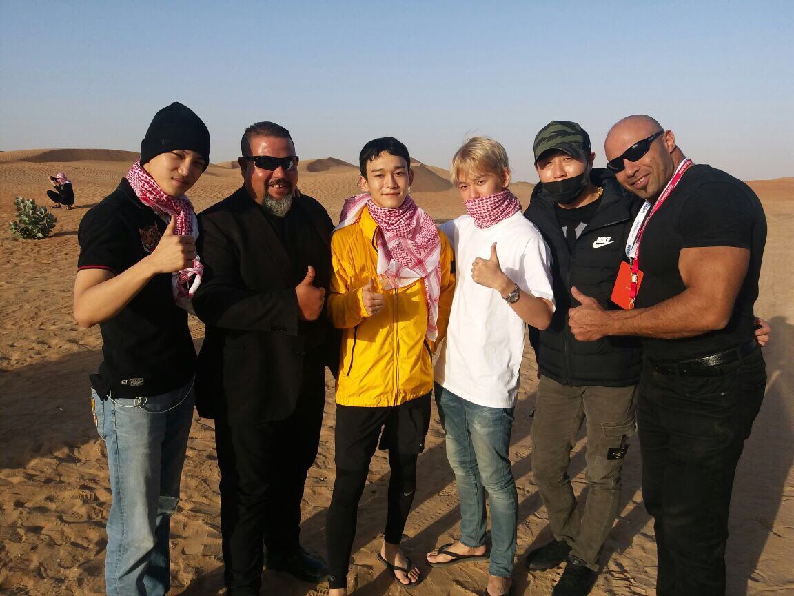 gambar-gambar exo kat dubai ni buat korang jealous
