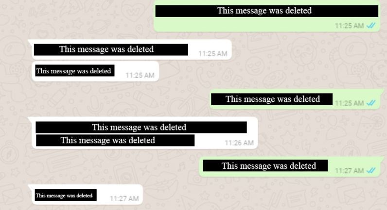 salah hantar mesej atau gambar kat whatsapp ? boleh 