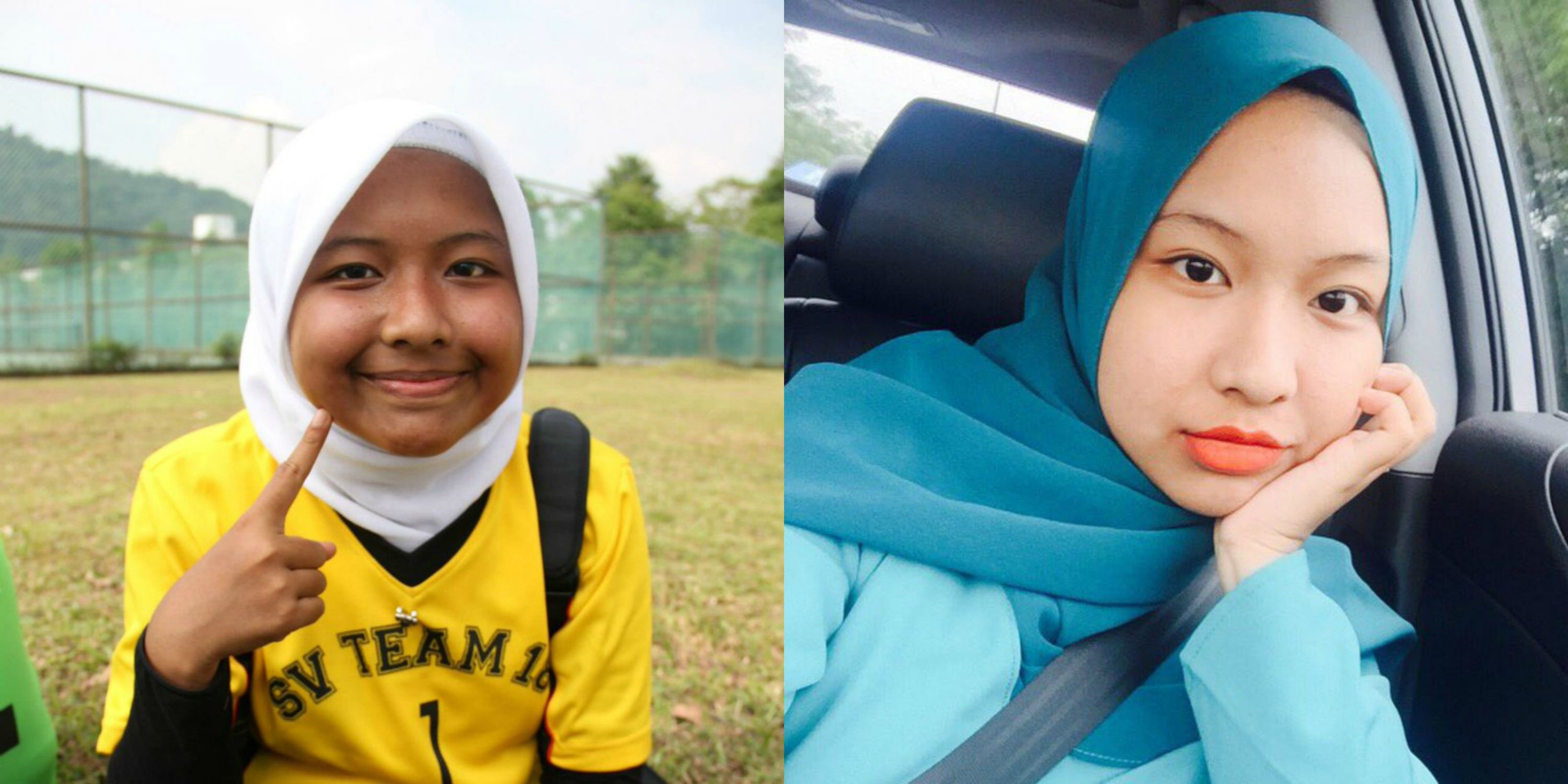 tips nak kulit putih gadis ni memang win !