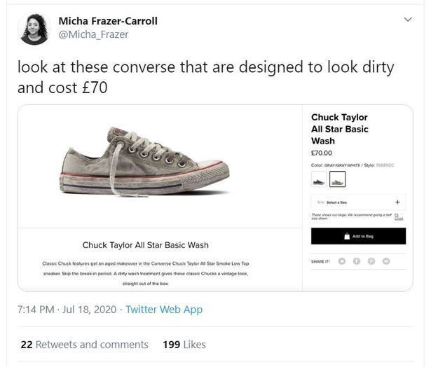 nampak macam kasut lama tapi ini adalah rekaan kasut terbaru 