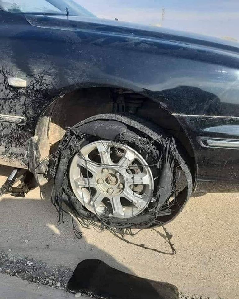 jangan brek! ini yang anda perlu buat sekiranya tayar meletup tiba-tiba