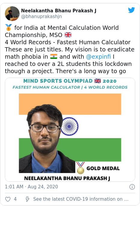 remaja umur 21 tahun jadi pintar matematik lepas kejadian dilanggar bas