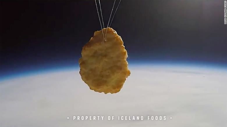terbangkan nugget ke angkasa lepas sempena ulangtahun ke-50 syarikat