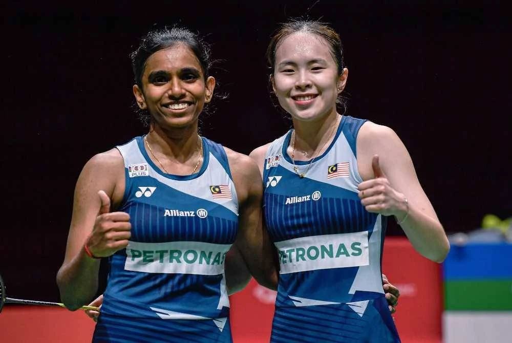 Pasangan Beregu Wanita Negara, Pearly-Thinaah Kini No. 2 Dunia