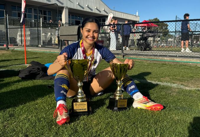 Adik Zahirah Macwilson, Laikha Cipta Nama Di Australia Sebagai Jurulatih Bola Sepak Wanita Terbaik