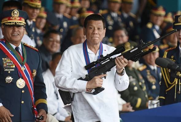 presiden filipina ugut tembak rakyatnya yang degil perintah berkurung