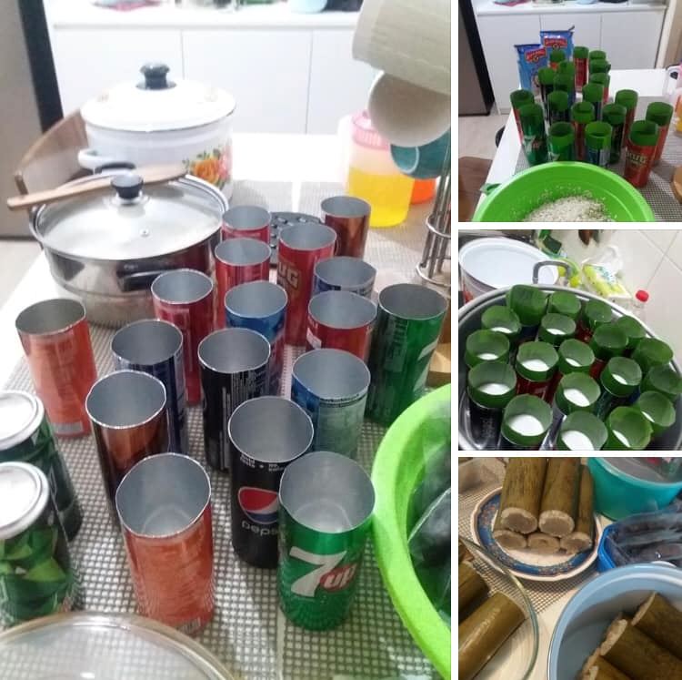 tak galak masak lemang guna tin, ini penjelasan oleh ahli kimia