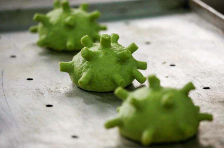 dua orang chef ini perkenalkan tema covid-19 dalam makanan