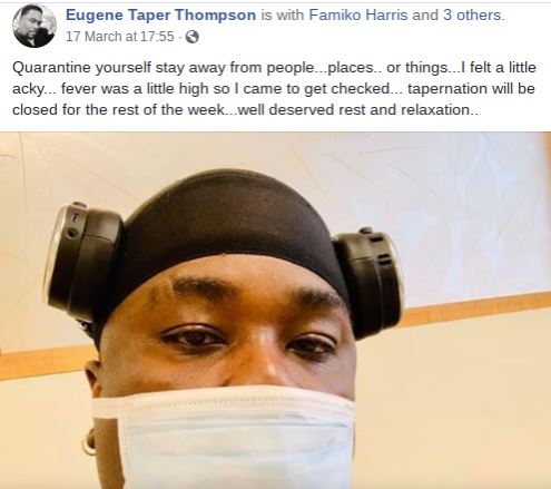 akibat terima pelanggan, tukang gunting rambut maut dijangkiti covid-19