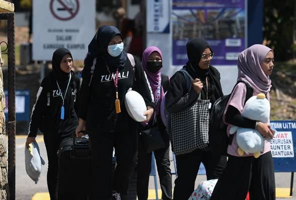 pelajar ipt terkandas di kampus mula pulang isnin ini