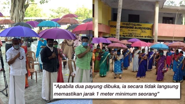 ilham dari kerabat dinasti song, china perkenal topi untuk pelajar sekolah kekal jarak selamat