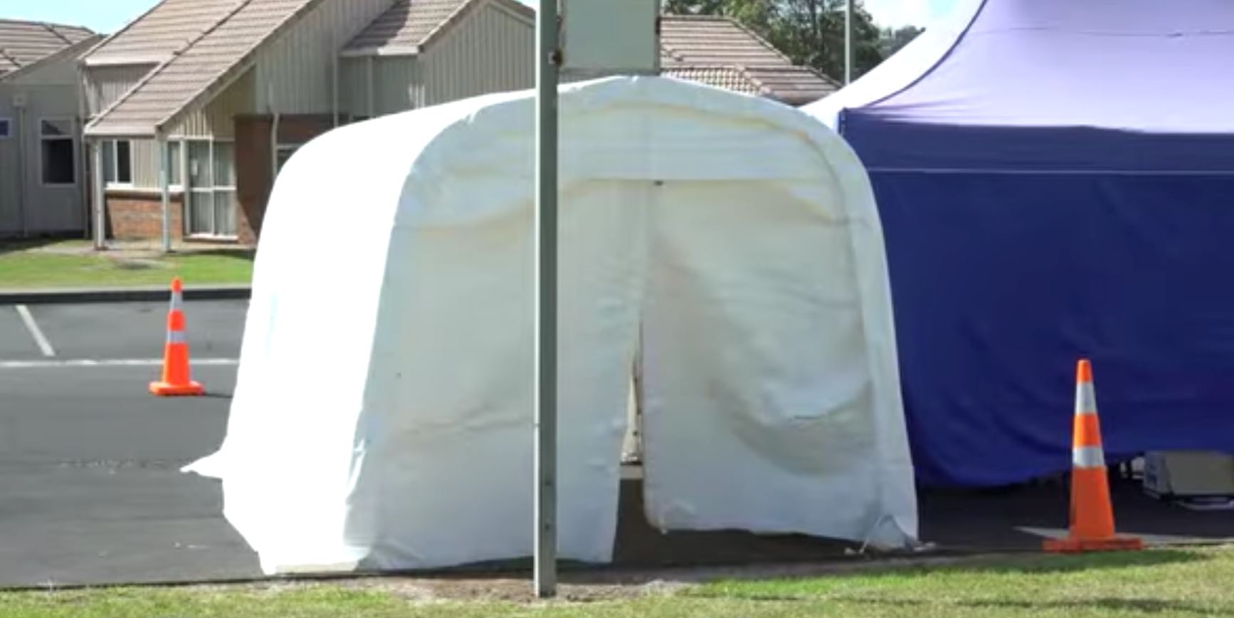 khemah pesakit covid-19 hilang dicuri, pencuri diminta buat saringan takut dijangkiti juga