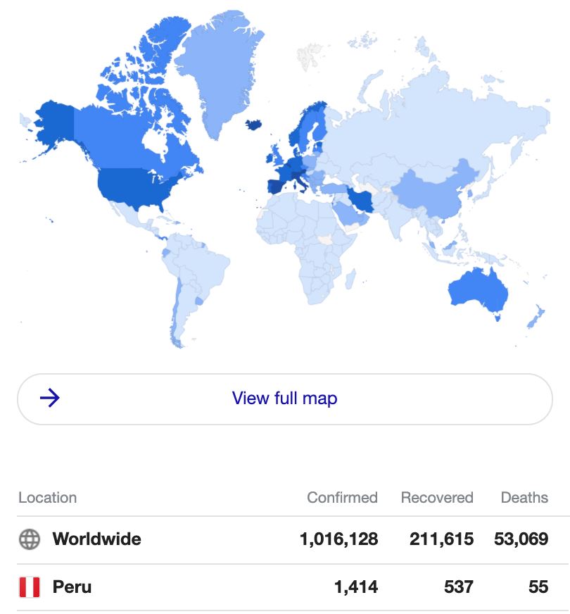 perintah kawalan pergerakan keluar rumah di peru ikut jantina 