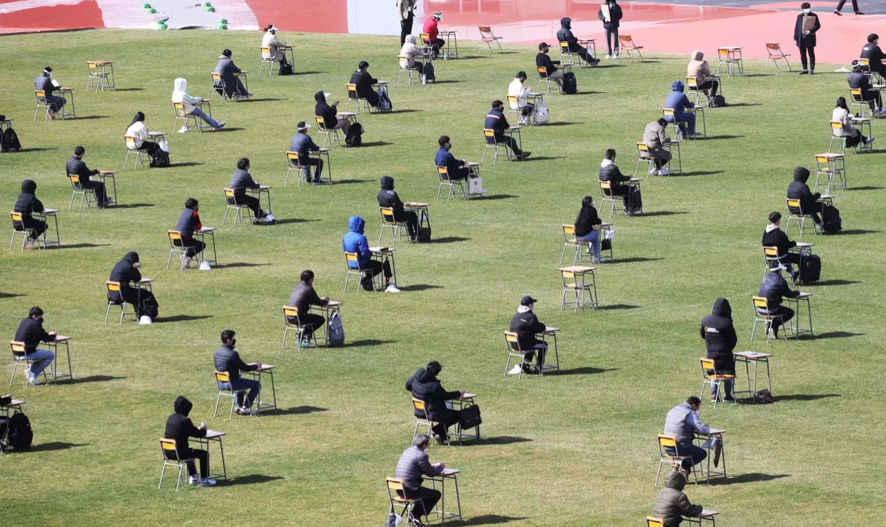 korea selatan buat exam dalam stadium bola sepak elak jangkitan covid-19