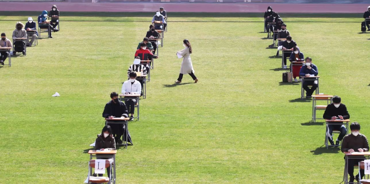 korea selatan buat exam dalam stadium bola sepak elak jangkitan covid-19