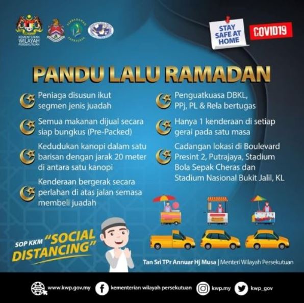 bazar ramadan pandu lalu tidak dibenarkan operasi tahun ini