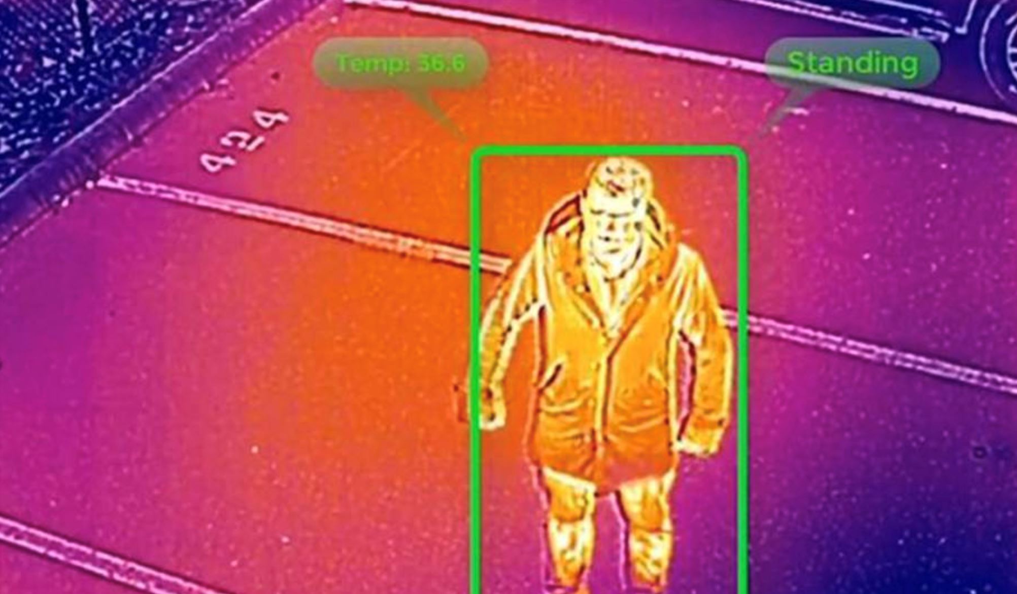 dron boleh kesan suhu individu termasuk yang sedang batuk