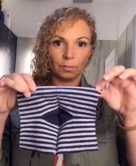 lebih 2.7 juta tonton cara mudah buat face mask guna stokin