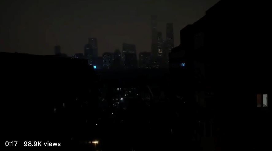 langit cerah tiba-tiba tukar gelap macam malam di beijing cetus tanda tanya