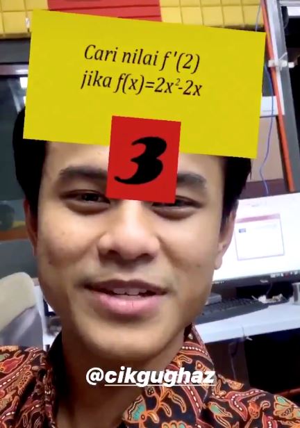 mantap! cikgu viral jawab soalan add math di ig filter tak sampai 5 saat