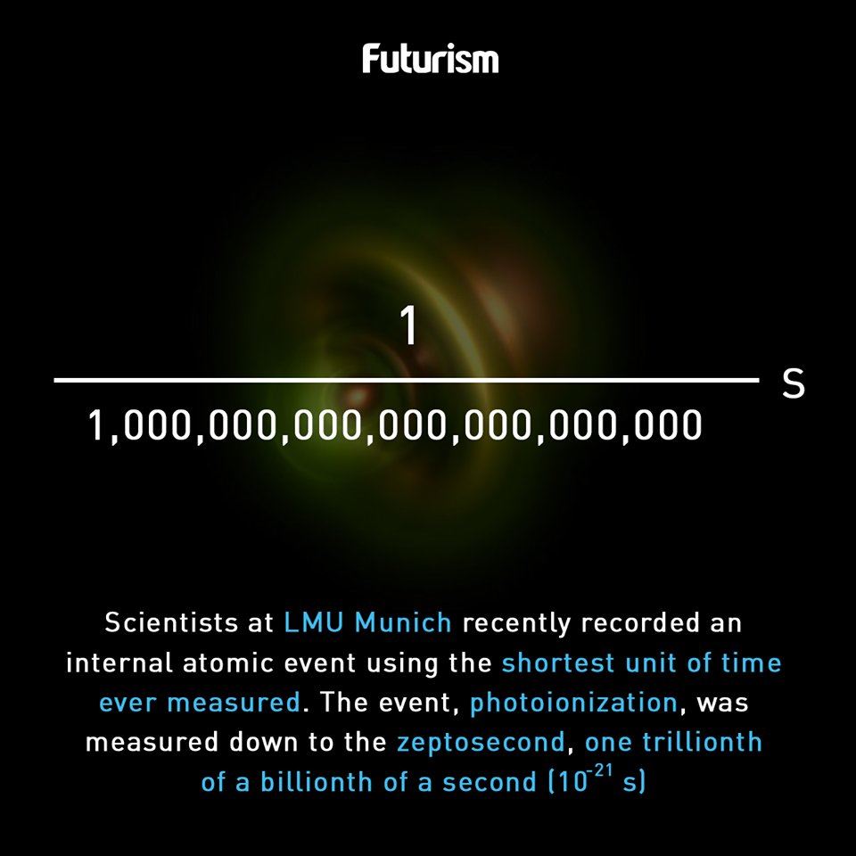 zepto saat, ukuran masa lebih kecil daripada satu saat