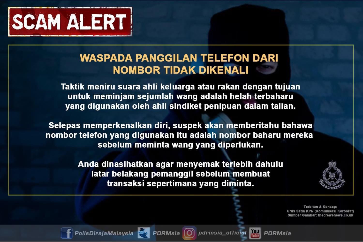 awas taktik baru scammer tiru suara keluarga atau rakan anda